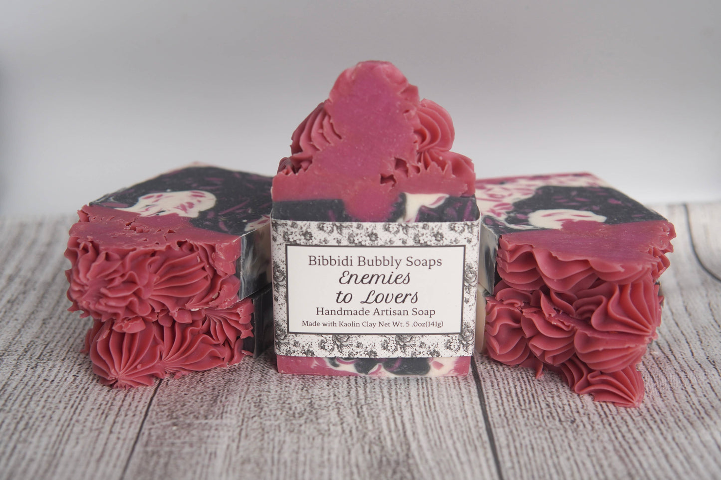 Enemies to Lovers Frosted Bar Soap Bookish Fantasy Romance