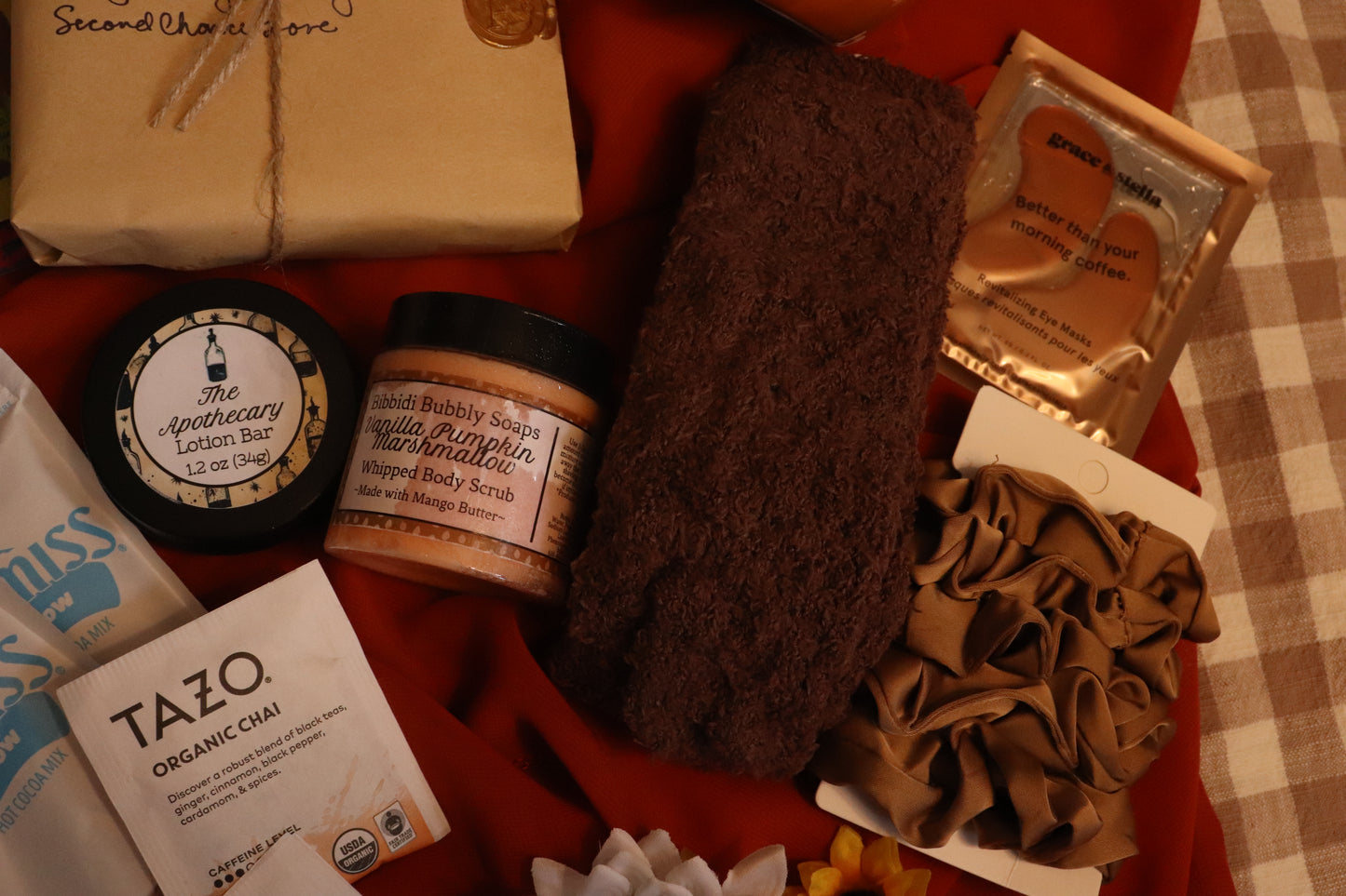 Bookish Pouch w/ Selfcare Goodies