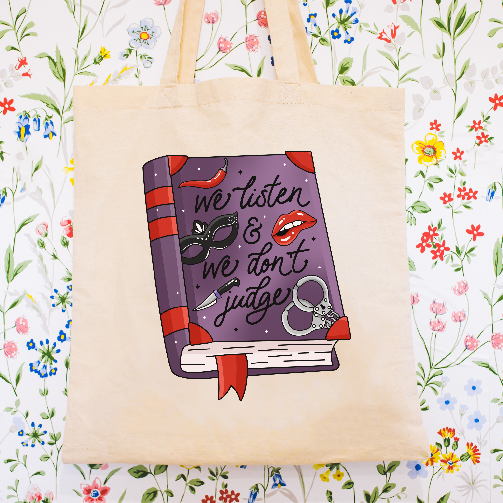 Romance Book store Canvas Tote Bag