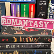 Romantasy Street Sign | Bookshelf Decor : Green