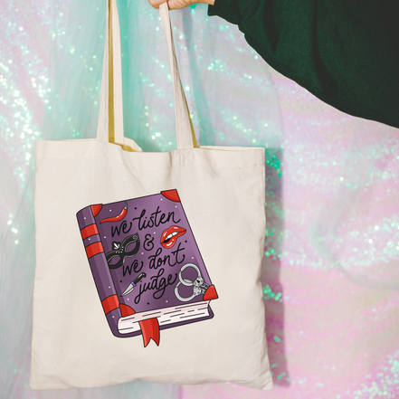 Romance Book store Canvas Tote Bag