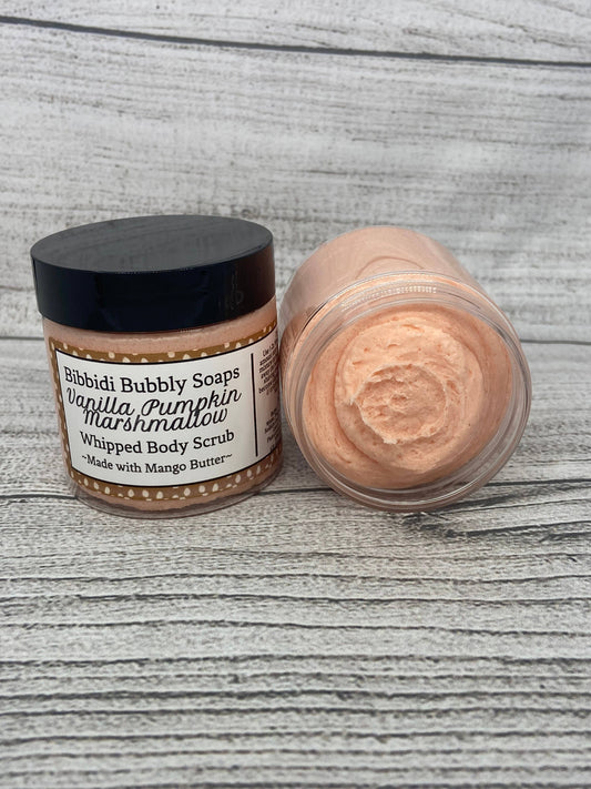 Vanilla Pumpkin Marshmallow Whipped Body Sugar Scrub
