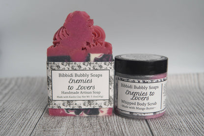 Enemies to Lovers Frosted Bar Soap Bookish Fantasy Romance