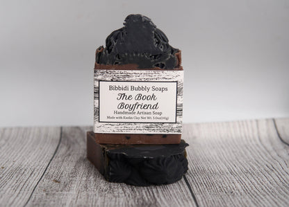 The Book Boyfriend Frosted Bar Soap Fantasy Bookish Romance