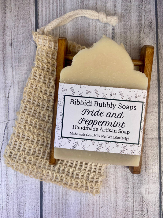 Pride and Peppermint Bar Soap Regency Era Jane Austen Book