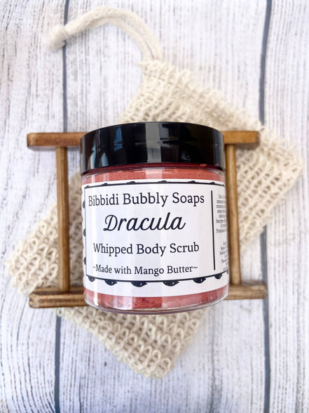 Dracula Body Sugar Scrub Bookish Horror Bookstore Fantasy