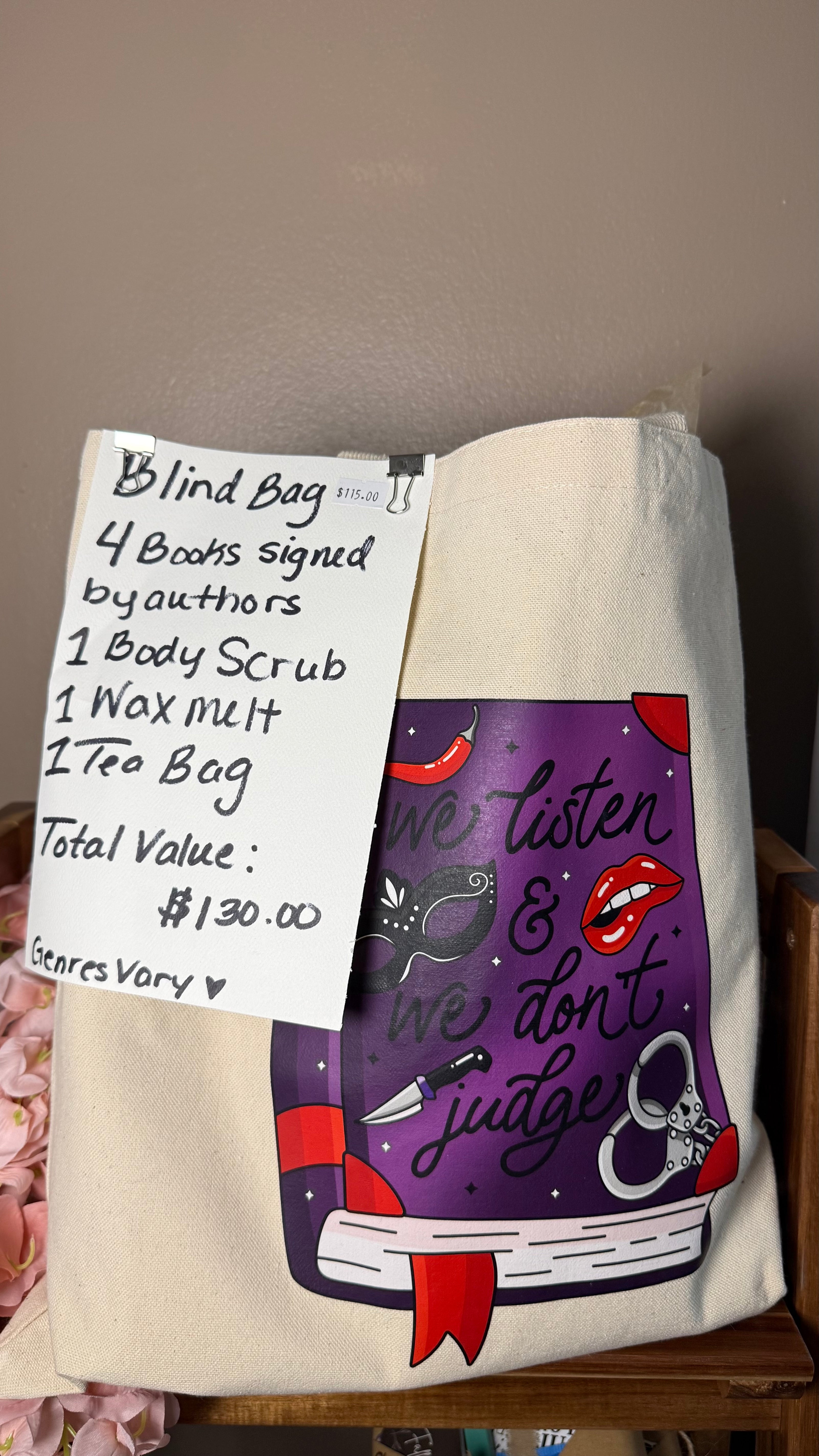 Tote Blind Bag - Signed by Authors Edition