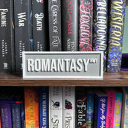 Romantasy Street Sign | Bookshelf Decor: Purple