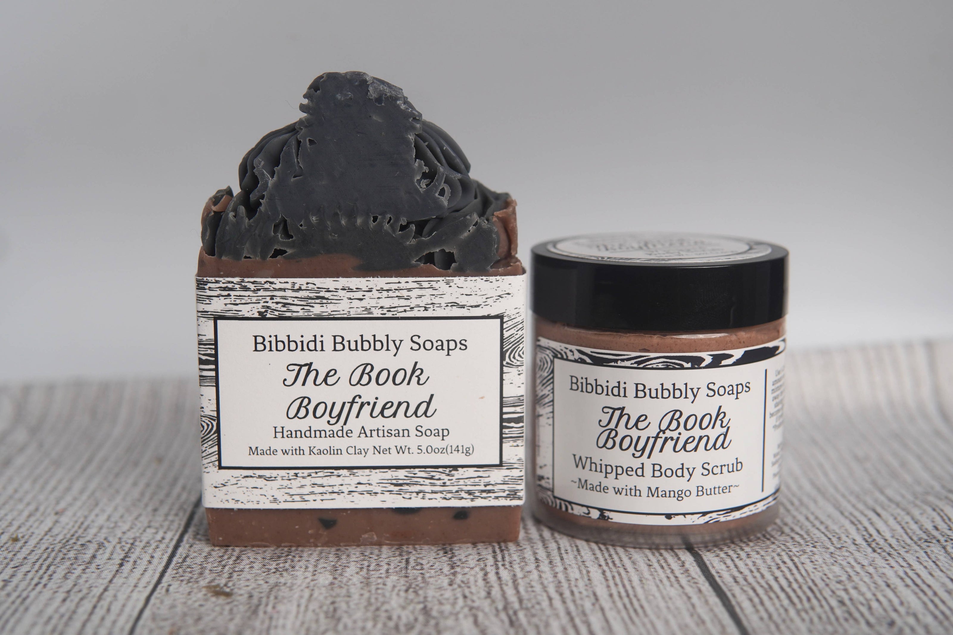 The Book Boyfriend Frosted Bar Soap Fantasy Bookish Romance