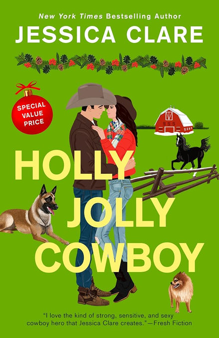 Holly Jolly Cowboy (The Wyoming Cowboys Series) cover image