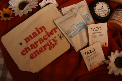 Bookish Pouch w/ Selfcare Goodies