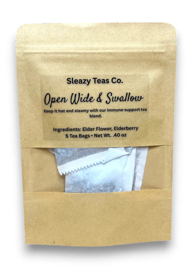 Sleazy Teas Co. - Raunchy & Steamy Bookish Tea