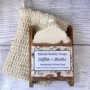 Coffee and Books Bar Soap Fantasy Romance Bookstore