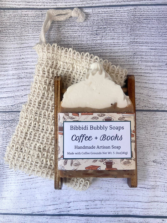 Coffee and Books Bar Soap Fantasy Romance Bookstore
