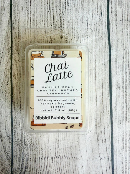 Chai Latte Wax Melt Fantasy Bookstore Gift Coffee Shop