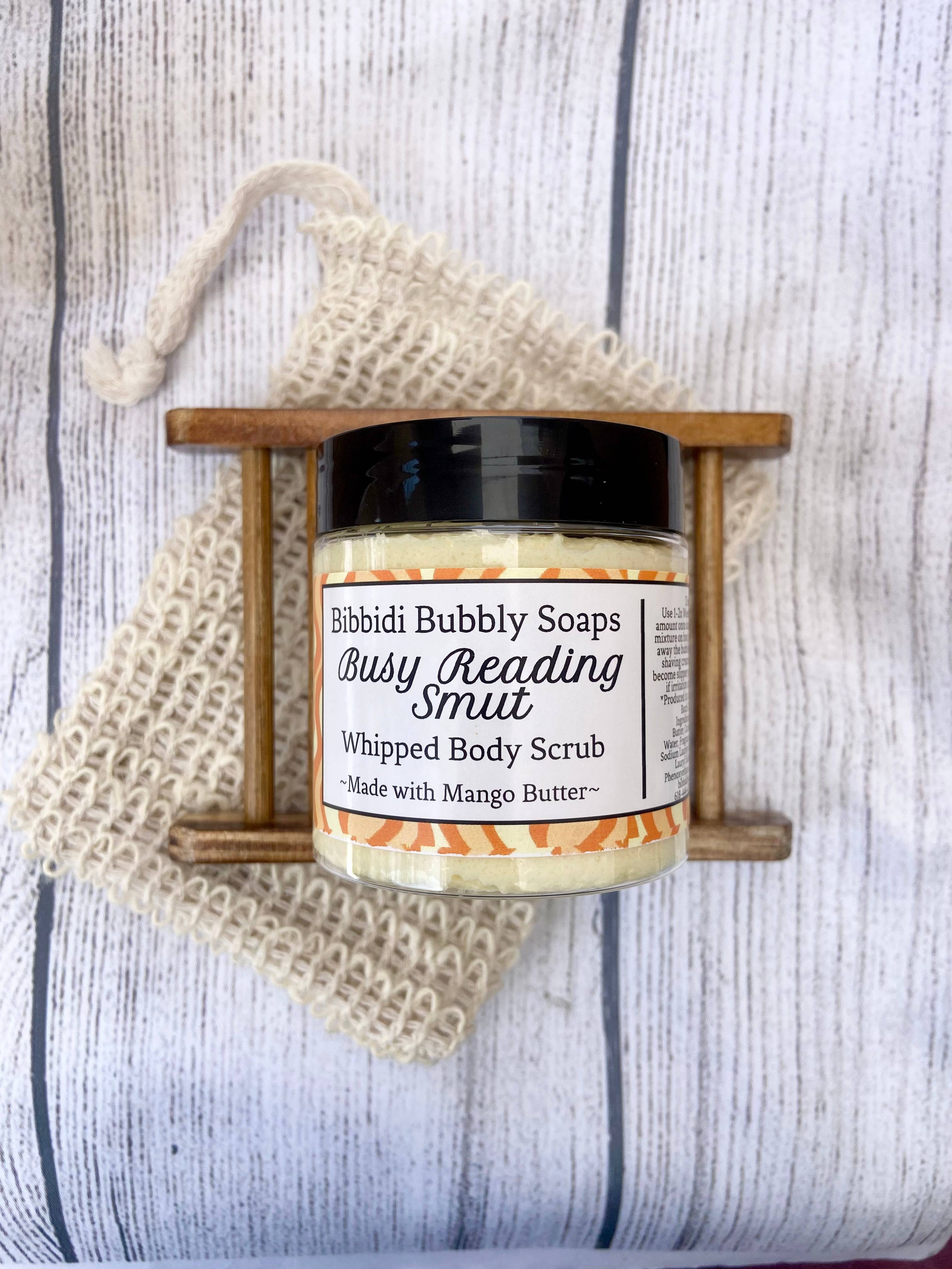 Busy Reading Smut Body Scrub Bookish Romance Fantasy