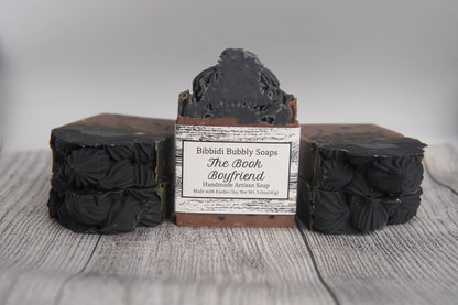 The Book Boyfriend Frosted Bar Soap Fantasy Bookish Romance