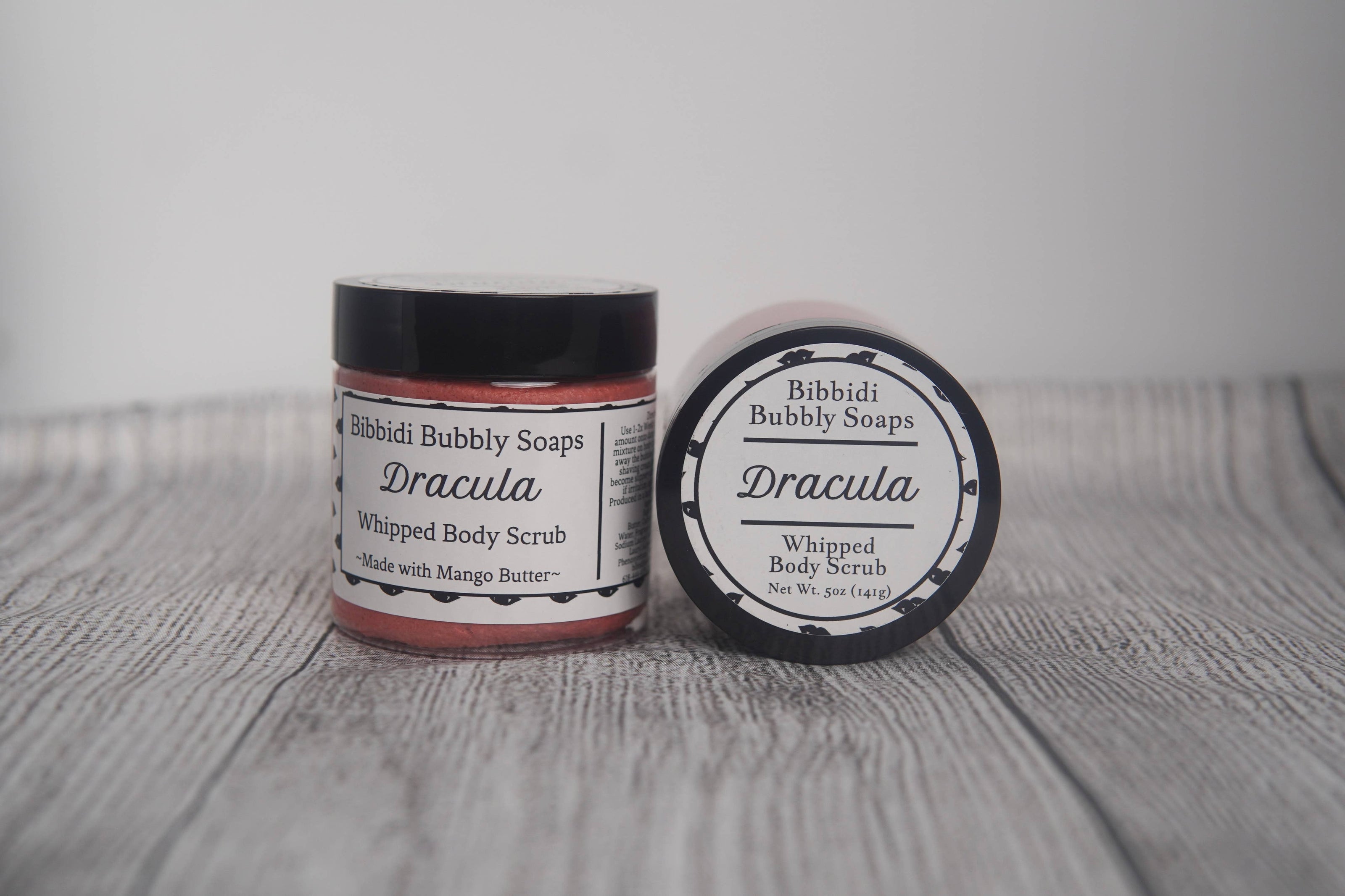Dracula Body Sugar Scrub Bookish Horror Bookstore Fantasy