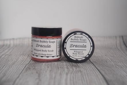 Dracula Body Sugar Scrub Bookish Horror Bookstore Fantasy