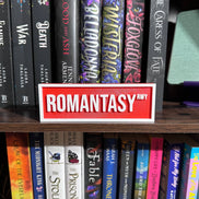Romantasy Street Sign | Bookshelf Decor: Purple