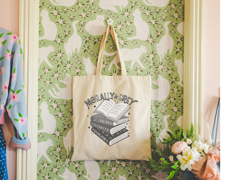 Morally grey tote