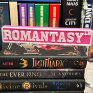Romantasy Street Sign | Bookshelf Decor : Green